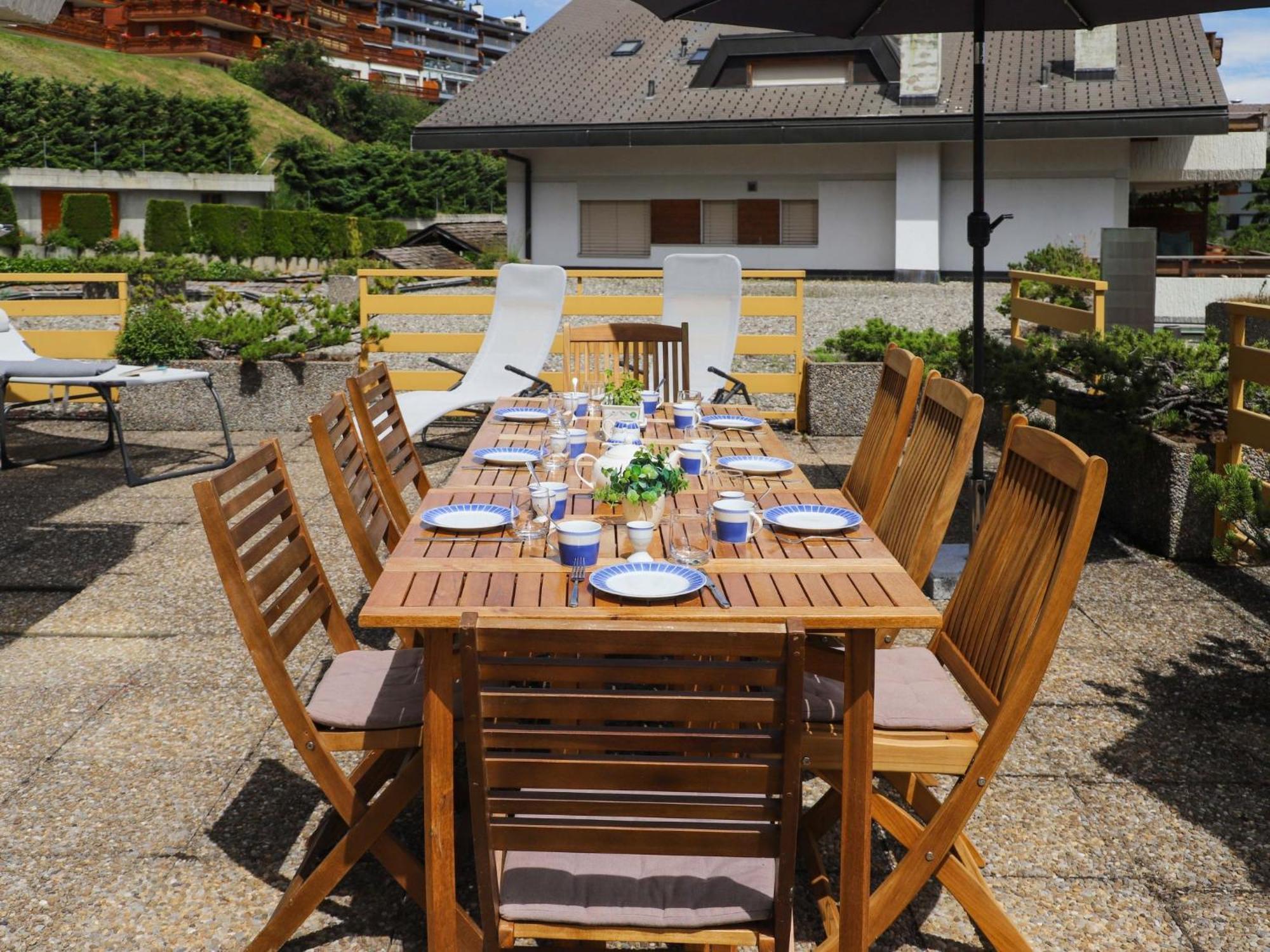 Apartment Terrasse Des Alpes-15 By Interhome Crans-Montana Esterno foto