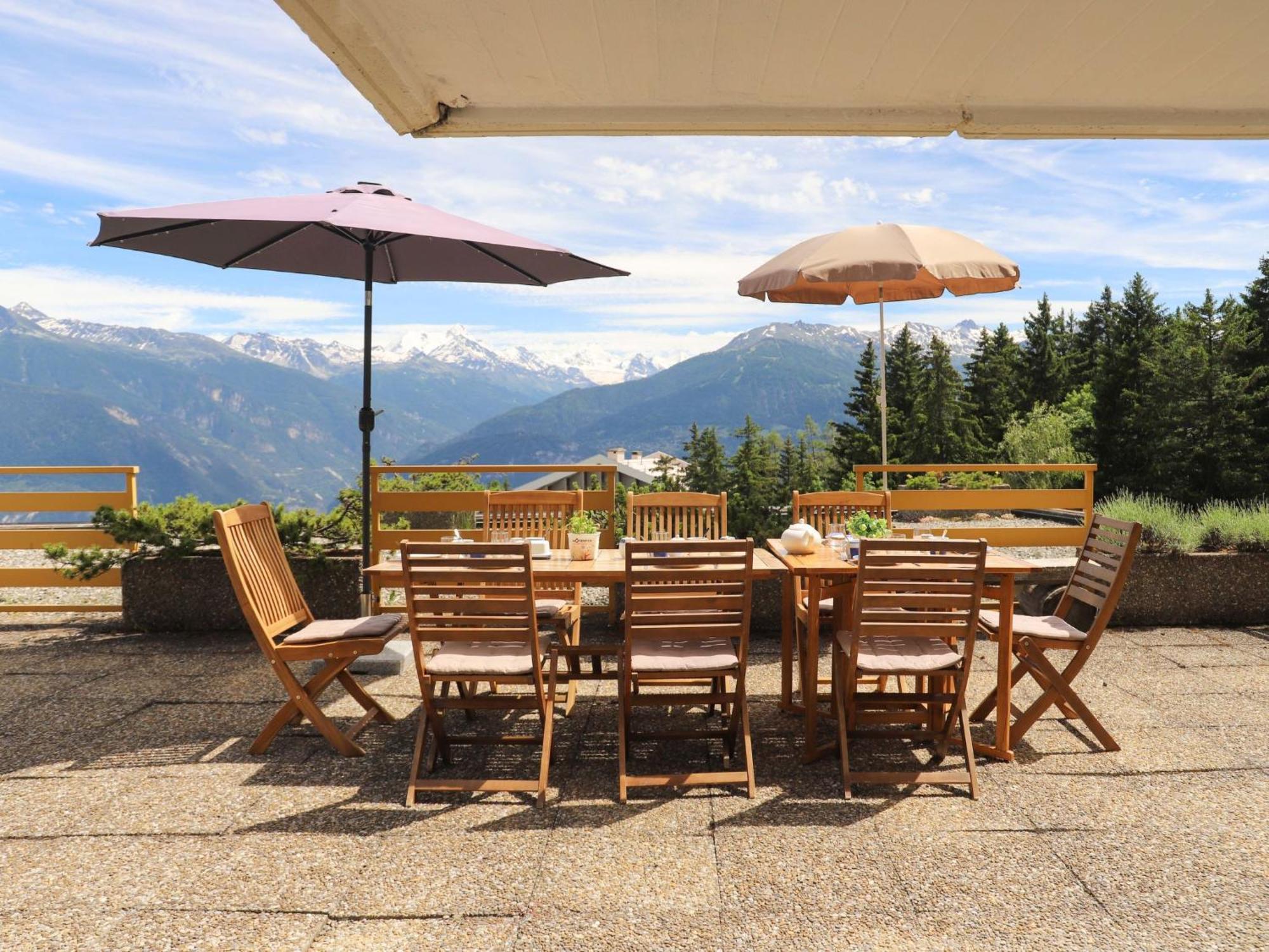 Apartment Terrasse Des Alpes-15 By Interhome Crans-Montana Esterno foto